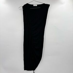 Lovers + Friends Sleeveless Ribbed Dress Black Size Small
